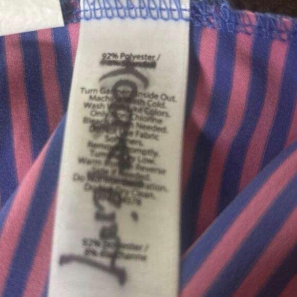 Vineyard Vines Performance Whale Logo Polo Shirt Pink Purple Boys Large Preppy - Picture 6 of 8